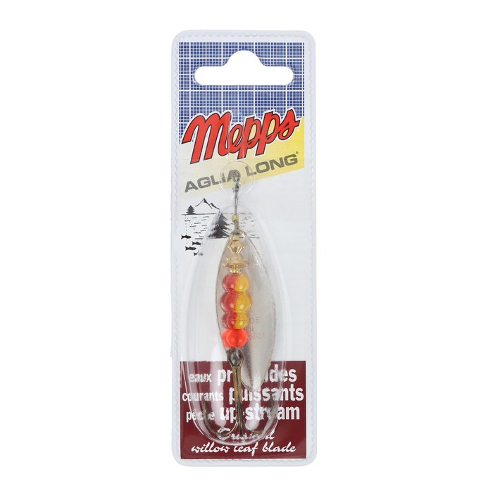

Блесна вращающаяся MEPPS Aglia Longue AG №3, 11.5 г, блистер