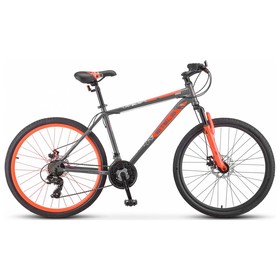 

Велосипед 26" Stels Navigator-500 MD, F020, цвет серый/красный, размер 18"