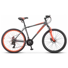 

Велосипед 26" Stels Navigator-500 MD, F020, цвет серый/красный, размер 20"