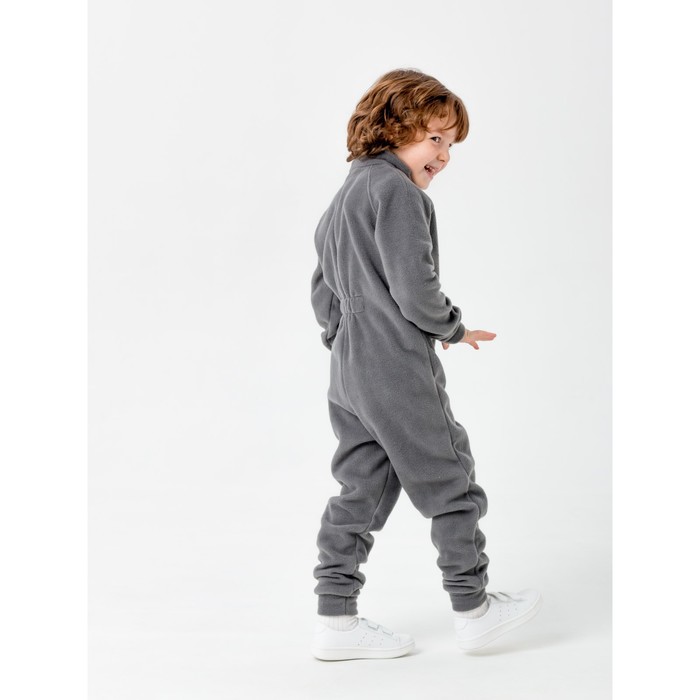 

Комбинезон, рост 92 см, цвет серый