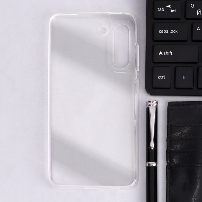 

Чехол Innovation, для Samsung Galaxy S21 FE, силиконовый, прозрачный