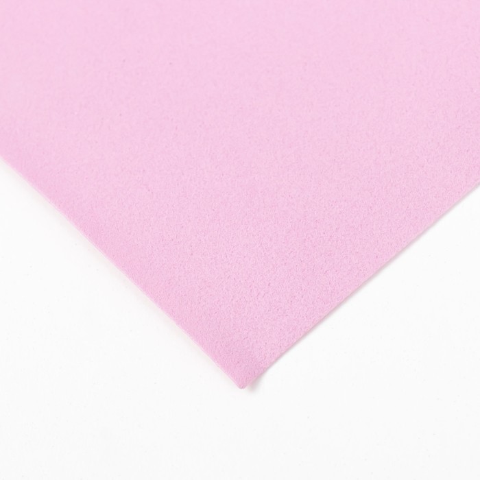 Фоамиран 1 мм, 45х45 см, цв. розовый (набор 10 листов)