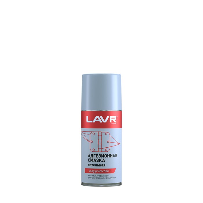 Смазка адгезионная LAVR Adhesive spray, 210 мл Ln1482 графитная смазка lavr 210 мл ln1478