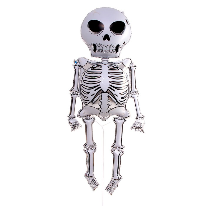 Шар фольгированный 60 «Скелет»