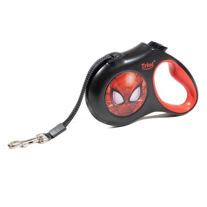 Поводок-рулетка для собак Marvel Человек-паук, с лентой 5 м до 20 кг, размер M