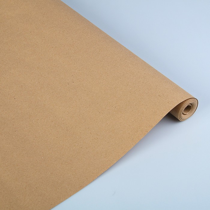 бумага упаковочная крафт венки 1 лист 70 х 100 см Бумага упаковочная крафт 70 х 100 см,1 лист