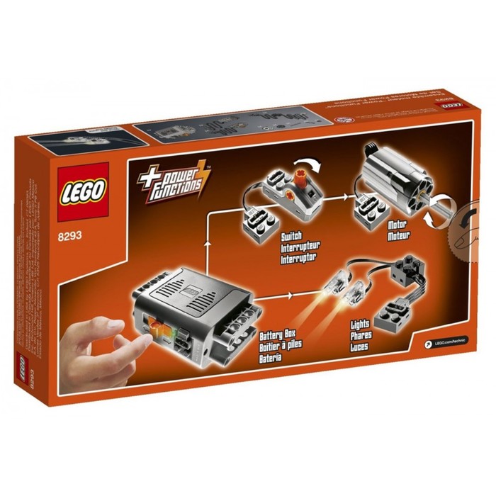 Конструктор «Техник: набор с мотором Power Functions», 10 деталей