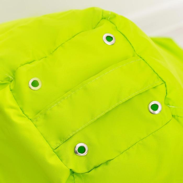 Кресло-мешок "Капля" S, d85/h130, цвет тёмно-салатовый