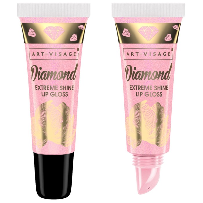 

Блеск для губ Art-Visage Diamond, в тубе, тон 60 шпинель
