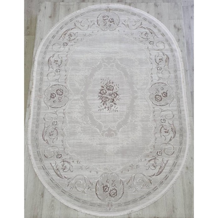 

Ковёр овальный Amatis Lux 36546A, размер 83x150 см