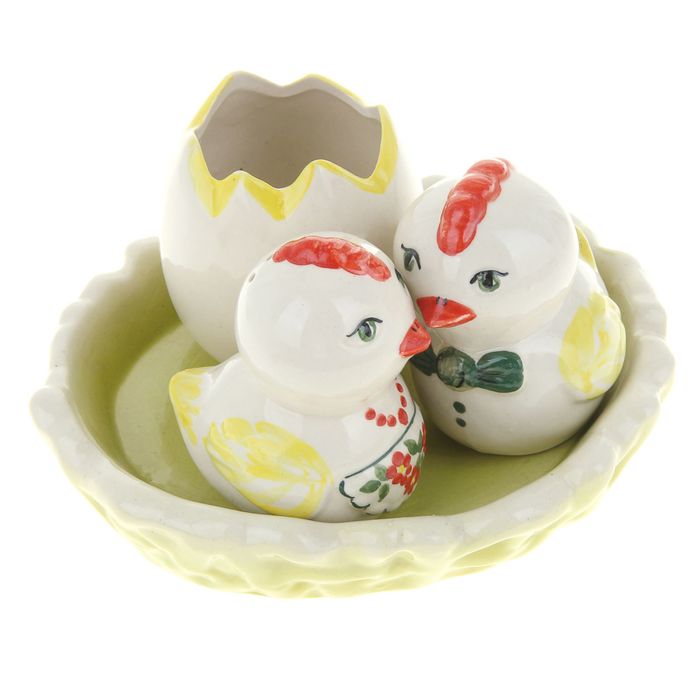 Набор для специй "Цыплята" 4 предмета