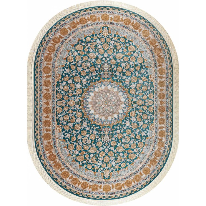 

Ковёр овальный Mashad 1200 G129, размер 120x170 см