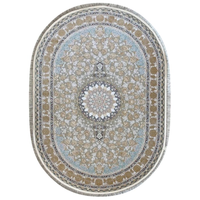 

Ковёр овальный Mashad 1200 G129, размер 150x225 см