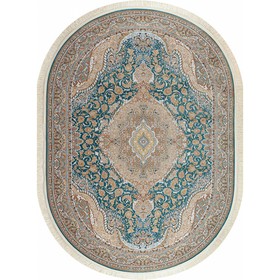 

Ковёр овальный Mashad 1200 G146, размер 80x150 см
