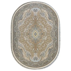 

Ковёр овальный Mashad 1200 G146, размер 80x150 см