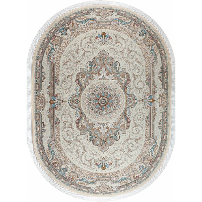 

Ковёр овальный Mashad 1500 G144, размер 150x225 см