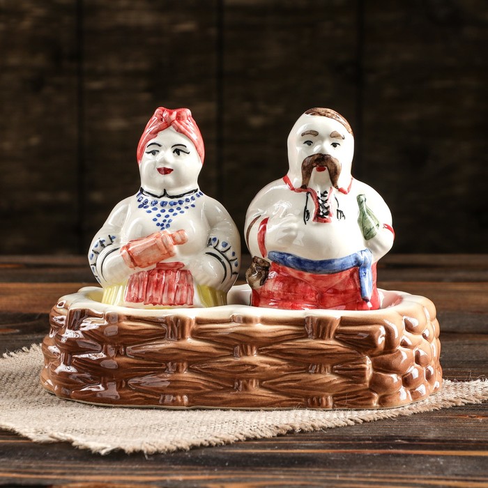 Набор для специй "Дед и баба" малый