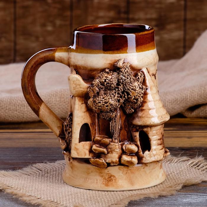 Кружка для пива "Замок" 0,7 л