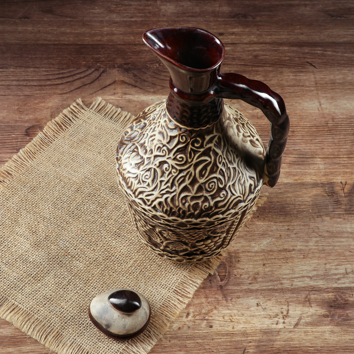 Набор винный "Восточный", коричневый 1,2 л