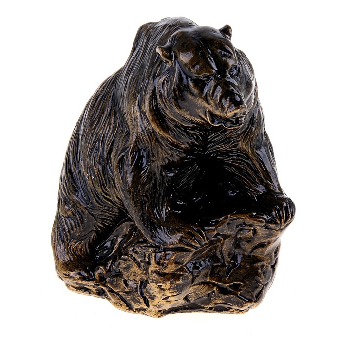 Копилка "Медведь на скале"