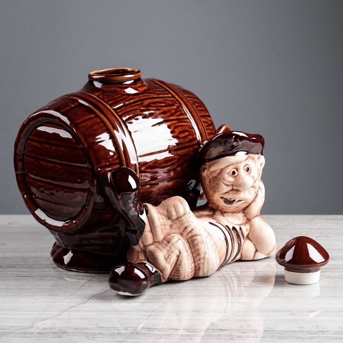 Бочка для вина с рюмками "Моряк" 4 л