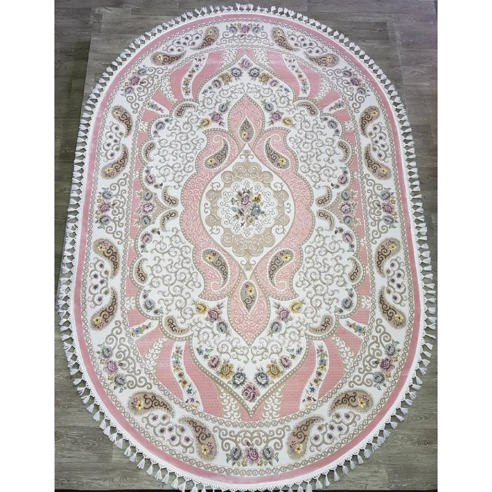 

Ковёр овальный Ritim 36147A, размер 200x400 см
