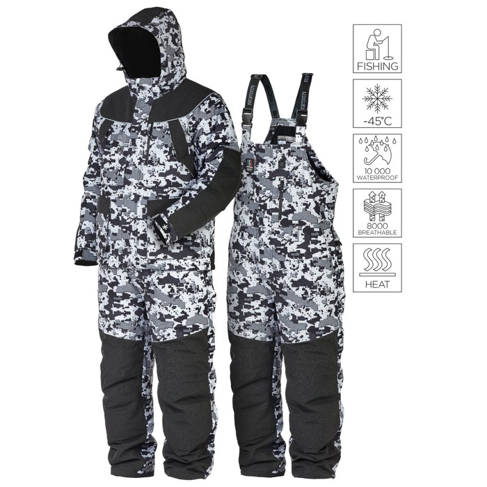 

Костюм Norfin EXPLORER 2 CAMO HEAT 02, зимний, размер M