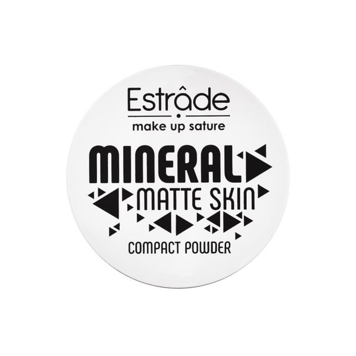 Пудра компактная Estrâde Mineral Matte Skin, тон М22 светлый беж холодный, 7 г