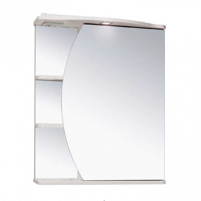 Зеркало-шкаф Линда 60 правый 24 х 60 х 75 см