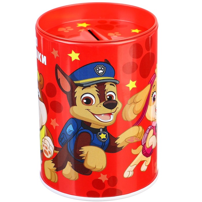 Копилка декор стразами "Коплю на игрушку" Paw Patrol