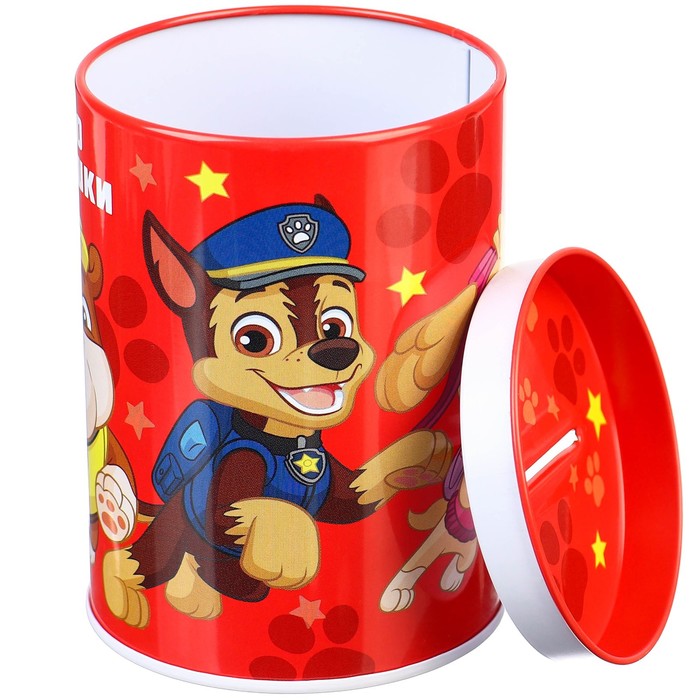 Копилка декор стразами "Коплю на игрушку" Paw Patrol