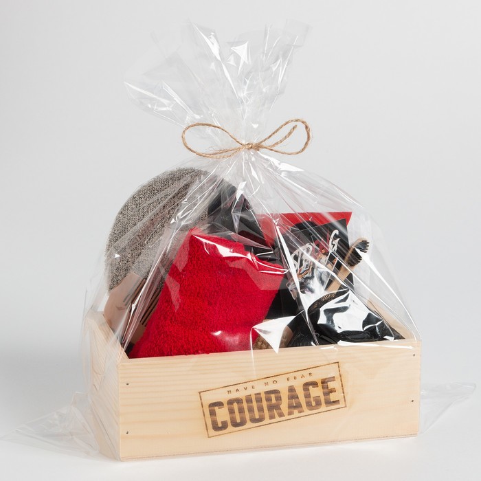 Набор подарочный Этель Courage полотенце 70х146см и аксс (7 предм)