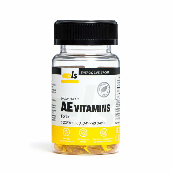 АЕ витамины-форте, 350 мг, 60 шт ае витамины форте 350 мг 60 шт