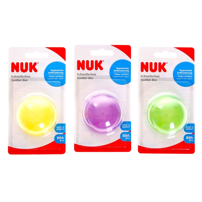 Контейнер для хранения сосок-пустышек, цвета МИКС