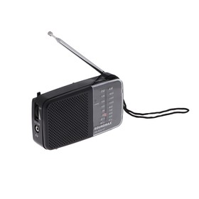 Радиоприемник Soundmax SM-RD2101, FM+ 72-108 МГц, 3.5 мм, чёрный Ош
