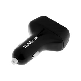 

Автомобильное зарядное устройство Defender UCA-90, USB/USB-C, 3 А, быстрая зарядка, черное