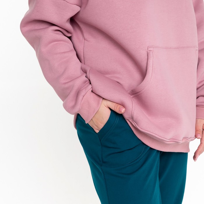 фото Брюки женские спортивные, цвет тёмно-бирюзовый, размер 58 руся