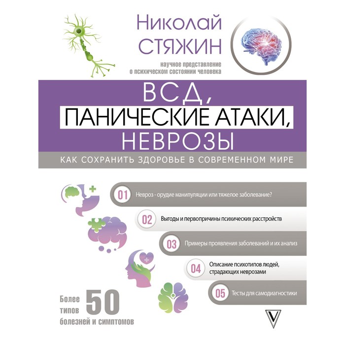 ВСД, панические атаки, неврозы: как сохранить здоровье в современном мире. Стяжин Н.