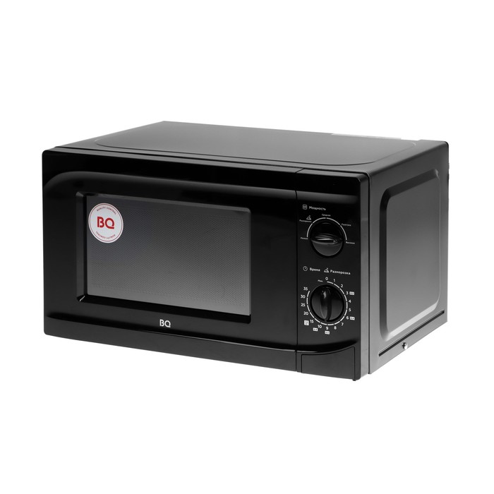 фото Микроволновая печь bq mwo-20020sm, 700 вт, 20 л, чёрная