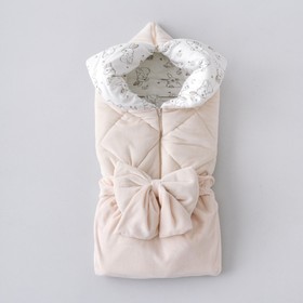 Одеяло-конверт на выписку «Прованс» зимнее, цвет молочный Ош