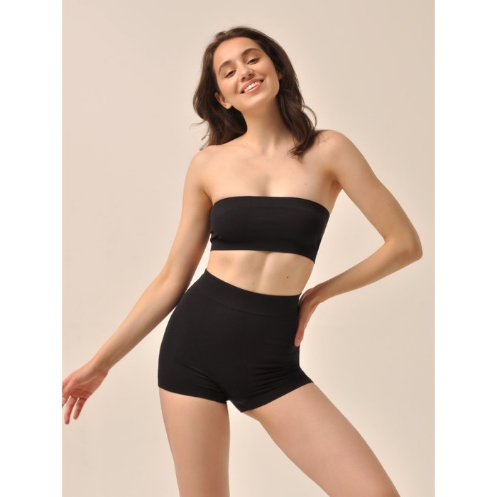 

Топ женский Top bandeau, размер S/M, цвет чёрный