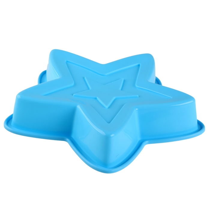 Форма для выпечки "Пятиконечная звезда" 27х27 см, цвета МИКС