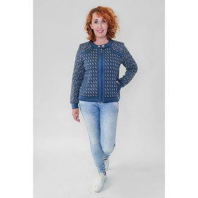 

Жакет «Текстильная Мануфактура», размер 58, цвет джинсовый