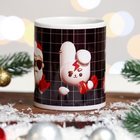 

Кружка Bad SANTA Дед Мороз, кролик, 320 мл