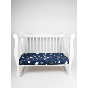 

Простыня на резинке Galaxy, размер 125х75х12 см, цвет синий