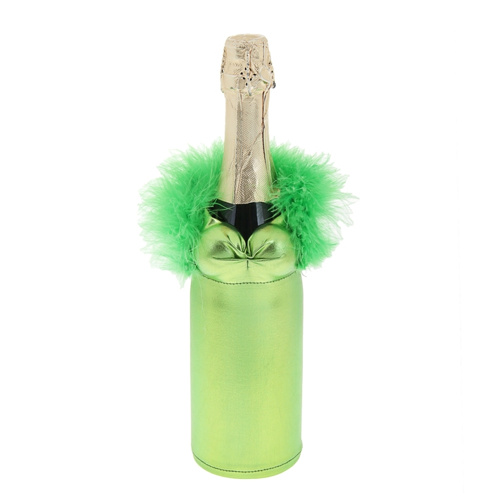 Одежда на бутылку "Жгучая красавица", цвет зелёный