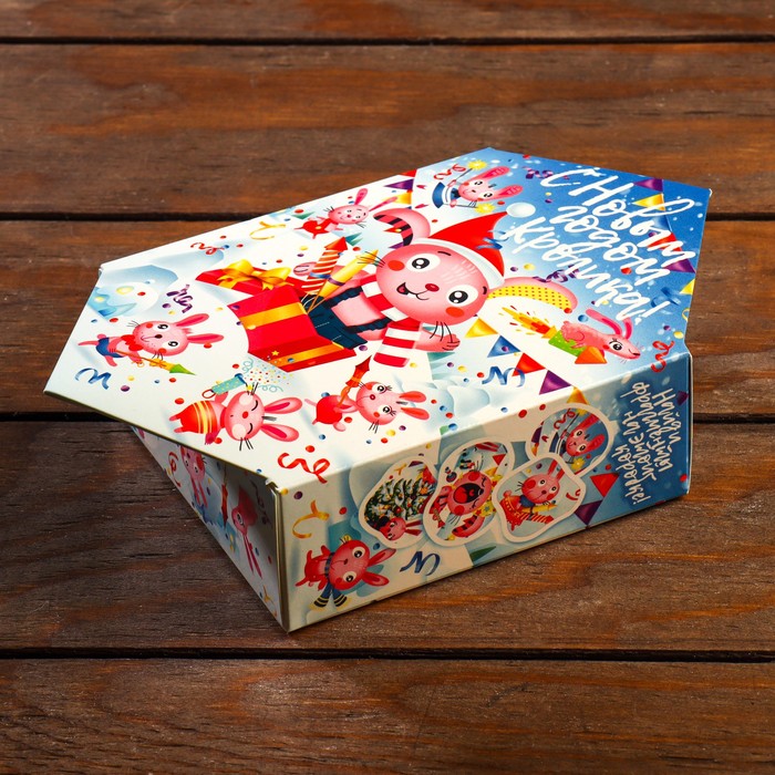 Коробка подарочная складная Шурум-Бурум 20 х 4,5 х 11,5 см