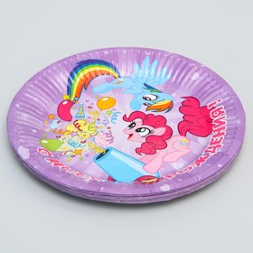 

Набор бумажных тарелок, My Little Pony, 18 см, 10 шт