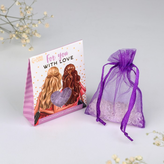 

Ароматизатор для дома «For you», аромат лаванда, 8 х 10 см.