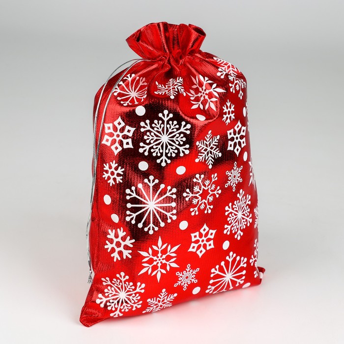 Мешочек подарочный парча «Метель», 20 х 30 см +/- 1.5 см мешочек подарочный парча новогодние подарки 20 х 30 см